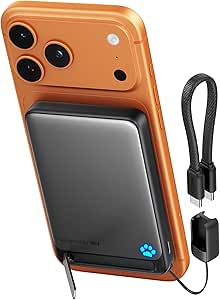 INIU Powerbank voor MagSafe, slankste 10.000 mAh, 45 W voor €19,32 bij Amazon