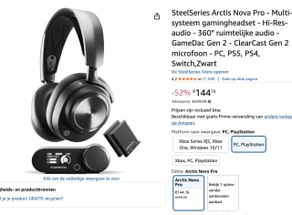 SteelSeries - Arctis Nova Pro voor €144,16 bij Amazon