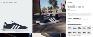 Tenis Adidas VL Court 3.0 por $624