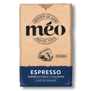 Café en grains MEO ESPRESSO 1kg, lot de 2 pour 13,52€