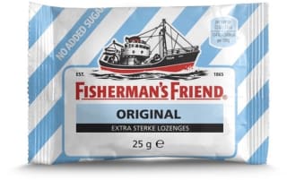 Fisherman's Friend Original Suikervrij (24 zakjes x 25 g) voor €13,56 met Bol select