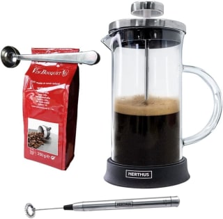 Nerthus FIH 1127 cafetera francesa 350 ml por 6,77€ en Amazon