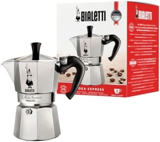 Bialetti 0001162 Moka Express (3 kopjes) voor €19,16 bij Amazon