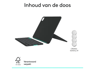 LOGITECH Flip Folio for iPad Pro 11-inch, iPad Air 11-inch voor €99 bij MediaMarkt