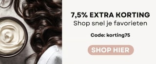 7,5% korting op alles bij Haarpro