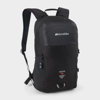 Eurohike Ratio 10 Daypack – Black/Purple for £6.97 Outdoor Backpack Deal