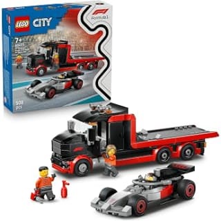 LEGO City F1 pitstop en pitcrew met Ferrari auto voor €20,49 bij Amazon