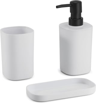MSV ensemble 3 accessoires de salle de bain Lona pour 5,90€ chez Amazon