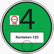 Milieusticker voor Duitsland voor €5,95