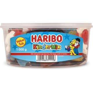 Haribo Kindermix 1 kg voor €0,99 bij Foodello