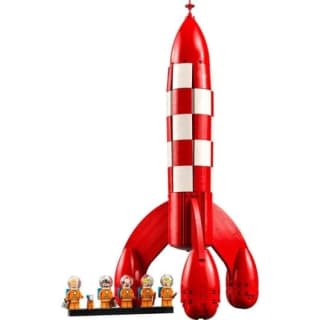 LEGO Ideas Cohete Lunaire de Tintin 21367 1283 pièces à 108,10€ chez PcComponentes