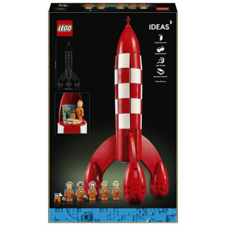 LEGO Ideas 21367 La Fusée de Tintin pour 129,99€ chez Cdiscount