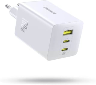 Baseus Enerfill USB C oplader (100 W, 3‑poorts) voor €29,99 bij Amazon