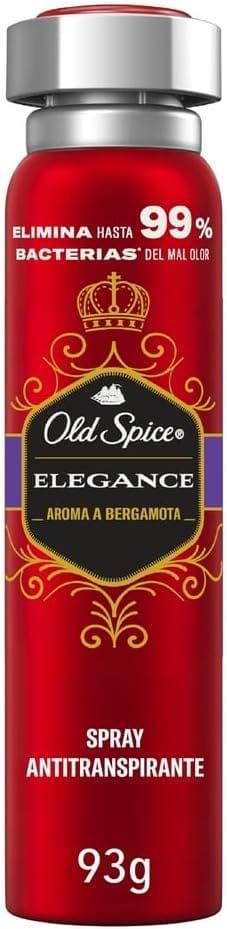 Old Spice Elegance Spray 93g por $46 | Amazon