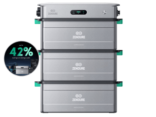 Zendure SolarFlow 2400AC thuisbatterijset (3x AB3000X, 8640 Wh) voor €1.499 bij iBOOD