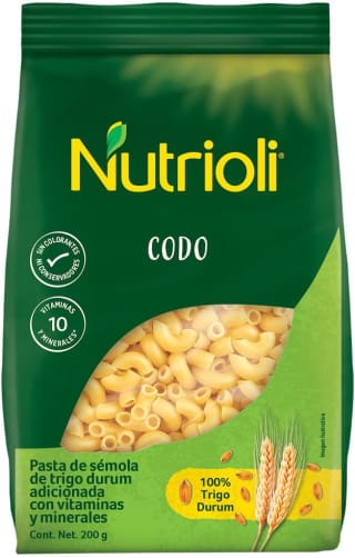 Nutrioli Sopa de Codo 200g por $7 en Amazon