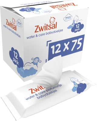 Zwitsal Water & Care billendoekjes (900 doekjes) voor €19,40 bij Bol