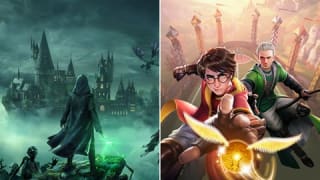 Hogwarts Legacy + Harry Potter: Campeones de quidditch Deluxe por $195 en Xbox