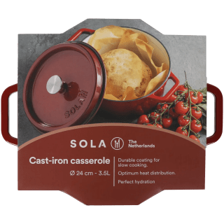Sola gietijzeren braadpan Ø 24 cm voor €19,95 bij Action