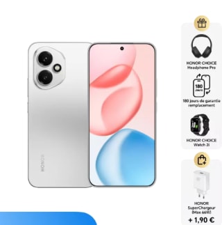Smartphone HONOR 400 8/512 Go + Montre connectée + Casque Bluetooth à 499,90€