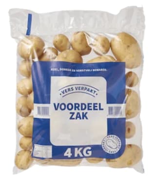 Aardappels Per Zak van 4 kg voor €1,79 bij de Plus