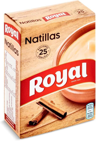 2 preparados Royal natillas 50 raciones por 1.80€