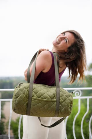 Gratuit patron Sac de sport Basilic chez Klafoutis