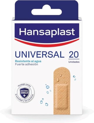 Tiritas Hansaplast Universal 20 Apósitos impermeables transpirables por 1.21€