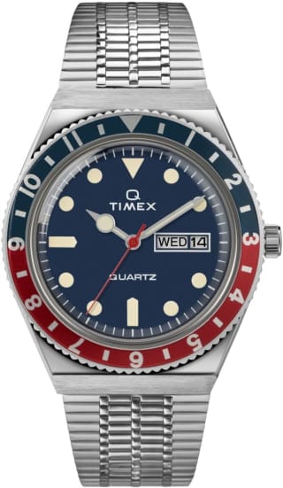 Q Timex 1979 Reissue TW2T80700 (Pepsi) voor €99,95 bij Amazon
