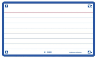 Oxford Flash 2.0 flashcards (A7, gelijnd, 80 stuks) voor €2,61 bij Bol