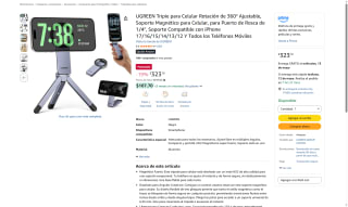 Tripie para celular UGREEN por $323 | Oferta Amazon