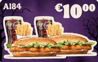 2 Long Chicken-menu voor €10 bij Burger King