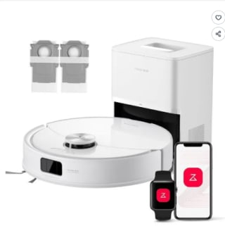 Set Aspirateur Robot Laveur avec Station Roborock Q10 S5+ à 359,99€
