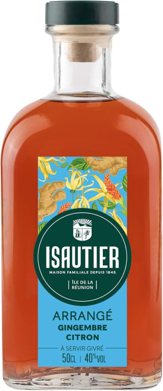 Isautier Rhum Arrangé Gingembre Citron (50 cl, 40°) pour 12,80€ chez Amazon