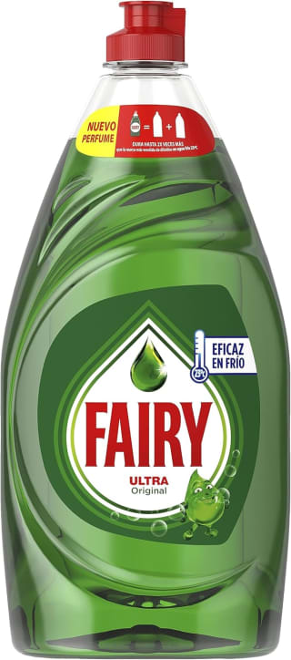 3 botes Fairy Ultra Original Líquido Lavavajillas 820ML por 5,90€
