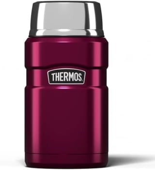 Thermos Stainless King 710ml food flask for £12.60 at Amazon