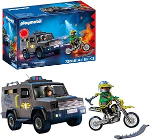 Playmobil City Action Vehículo SWAT con Agente de policía por 16.49€