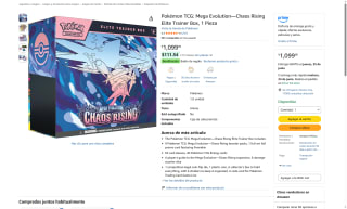 Pack Pokémon TCG ETB y Battle Decks por $1,999 | Oferta Amazon