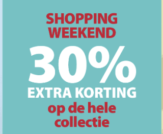 30% korting op alles bij Terstal