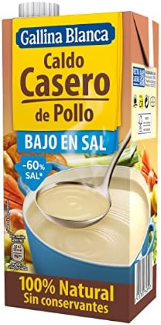 Gallina Blanca Caldo Casero Pollo Bajo Sal 2 L 2 unidades por 3,45€