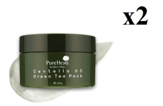 2 x PUREHEALS Mascarilla PureHeals Centella 65 Green Tea Pack 130g por 5.98€