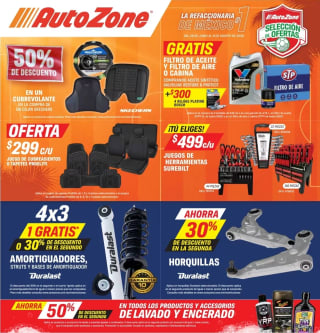 Folleto de Promociones AutoZone | 28/6 al 8/8