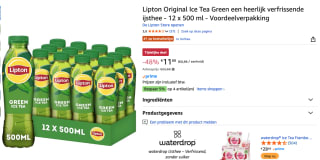 Lipton Original Ice Tea Green 12 x 500 ml voor €11,88 bij Amazon