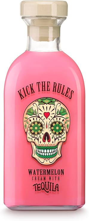 Crema de Sandía con Tequila Kick The Rules 15º por 7.86€
