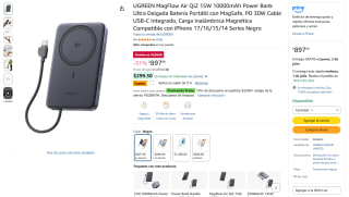 Power Bank UGREEN MagFlow Air Qi2 15W 10000mAh en $853 | Amazon