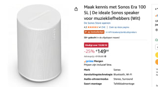 Sonos Era 100 SL voor €149 bij Amazon