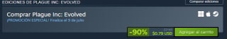 Plague Inc: Evolved por $18 | Oferta Steam