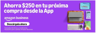 Cupón: $250 de descuento en compras desde $600 en Amazon Business