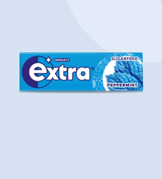 Extra Peppermint kauwgom suikervrij gratis na cashback via Scoupy