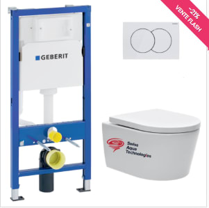 Pack WC suspendu Geberit Complet à 299,90€